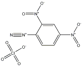 2,4-Dinitro-benzenediazonium perchlorate 结构式