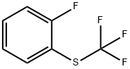 邻三氟甲硫基氟化苯,邻氟苯基三氟甲硫基醚 结构式
