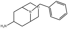 9-benzyl-3-oxa-9-azabicyclo[3.3.1]nonan-7-amine 结构式