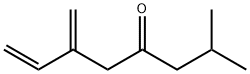 2-Methyl-6-methylene-7-octen-4-one 结构式