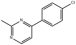 2-甲基-4-(对-甲苯基)嘧啶 结构式