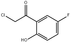 2-Chloro-5'-fluoro-2'-hydroxy-acetophenone 结构式