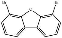 4,6-二溴二苯并呋喃 结构式