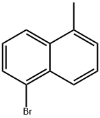 1-溴-5-甲基萘 结构式