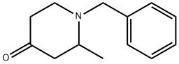 1-苄基-2-甲基-4-哌啶酮 结构式