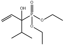 (1-羟基-1-异丙基烯丙基)膦酸二乙酯 结构式