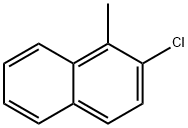 2-氯-1-甲基萘 结构式