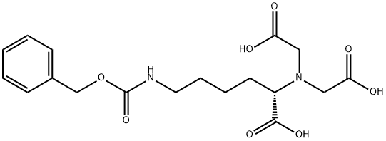 N6-Carbobenzyloxy-N2,N2-bis(carboxymethyl)lysine 结构式