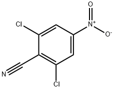 2,6-dichloro-4-nitrobenzonitrile 结构式