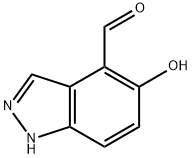 5-羟基-1H-引-4-甲醛 结构式