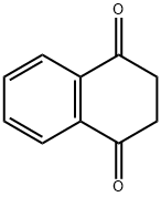 2,3 - 二氢-1,4 - 萘二酮 结构式