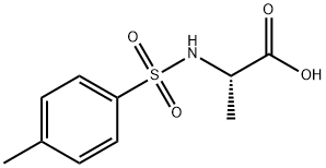 N-对甲苯磺酰-L-丙氨酸 结构式