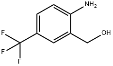 2-氨基-5-(三氟甲基)苯甲醇 结构式