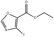 4-Iodo-oxazole-5-carboxylic acid ethyl ester 结构式