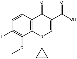 1-Cyclopropyl-7-fluoro-8-methoxy-4-oxo-1,4-dihydroquinoline-3-carboxylicacid