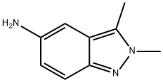 5-Amino-2,3-dimethyl-2H-indazole 结构式