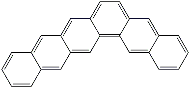 Hexaphene 结构式