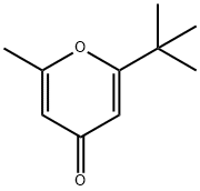 2-甲基-6-叔丁基吡喃酮 结构式