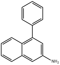 2-Amino-4-phenylnaphthalene 结构式