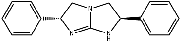 (2R,6R)-2,3,5,6-四氢-2,6-二苯基-1H-咪唑并[1,2-A]咪唑 结构式