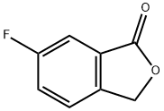 6-氟异苯并呋喃-1(3H)-酮 结构式
