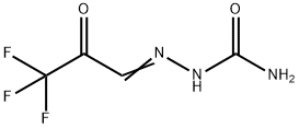 2-(3,3,3-Trifluoro-2-oxopropylidene)hydrazinecarboxamide 结构式