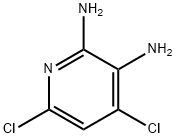 4,6-二氯吡啶-2,3-二胺 结构式