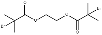 二溴代异丁酸乙二醇酯 结构式