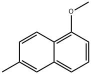 1-Methoxy-6-methylnaphthalene 结构式