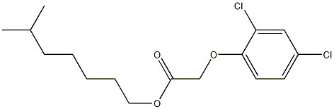 Isooctyl (2,4-dichlorophenoxy)acetate 结构式
