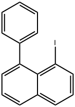 1-Iodo-8-phenylnaphthalene 结构式