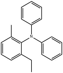 (2-乙基-6-甲基苯基)二苯胺 结构式