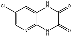 7-Chloro-1,4-dihydro-pyrido[2,3-b]pyrazine-2,3-dione 结构式