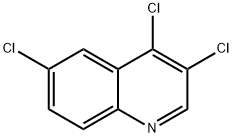 3,4,6-TRICHLOROQUINOLINE 结构式