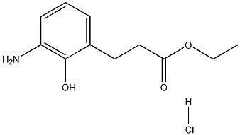 (2R,3S)-3-苯基异丝氨酸乙酯盐酸盐 结构式