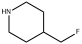 4-氟甲基哌啶 结构式
