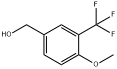 3-三氟甲基-4-甲氧基苄醇 结构式