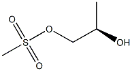 R-1-METHANESULFONATE -1,2-PROPANEDIOL 结构式