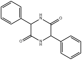 3,6-di(phenyl)piperazine-2,5-dione 结构式