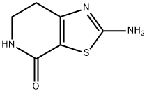 2-氨基-6,7-二氢噻唑并[5,4-C]吡啶-4(5H)-酮 结构式