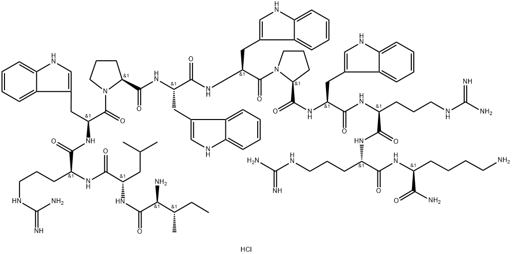 盐酸奥米加南 结构式