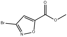 3-溴异唑-5-羧酸甲酯 结构式