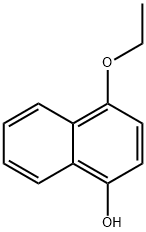 1-Ethoxy-4-hydroxynaphthalene 结构式