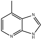 7-甲基咪唑并[4,5-B]吡啶 结构式