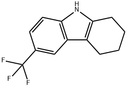 3-(三氟甲基)-6,7,8,9-四氢-5H-咔唑 结构式