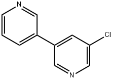 5-chloro-3,3'-bipyridine 结构式