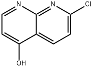 7-Chloro-4-hydroxy-[1,8]naphthyridine 结构式