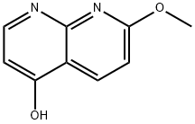 7-甲氧基-1,8-萘啶-4-醇 结构式