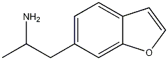 6-(2-AMINOPROPYL)BENZOFURAN 结构式