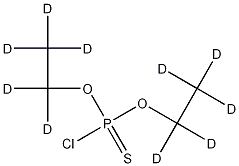 Diethyl-d10 Chlorothiophosphate 结构式